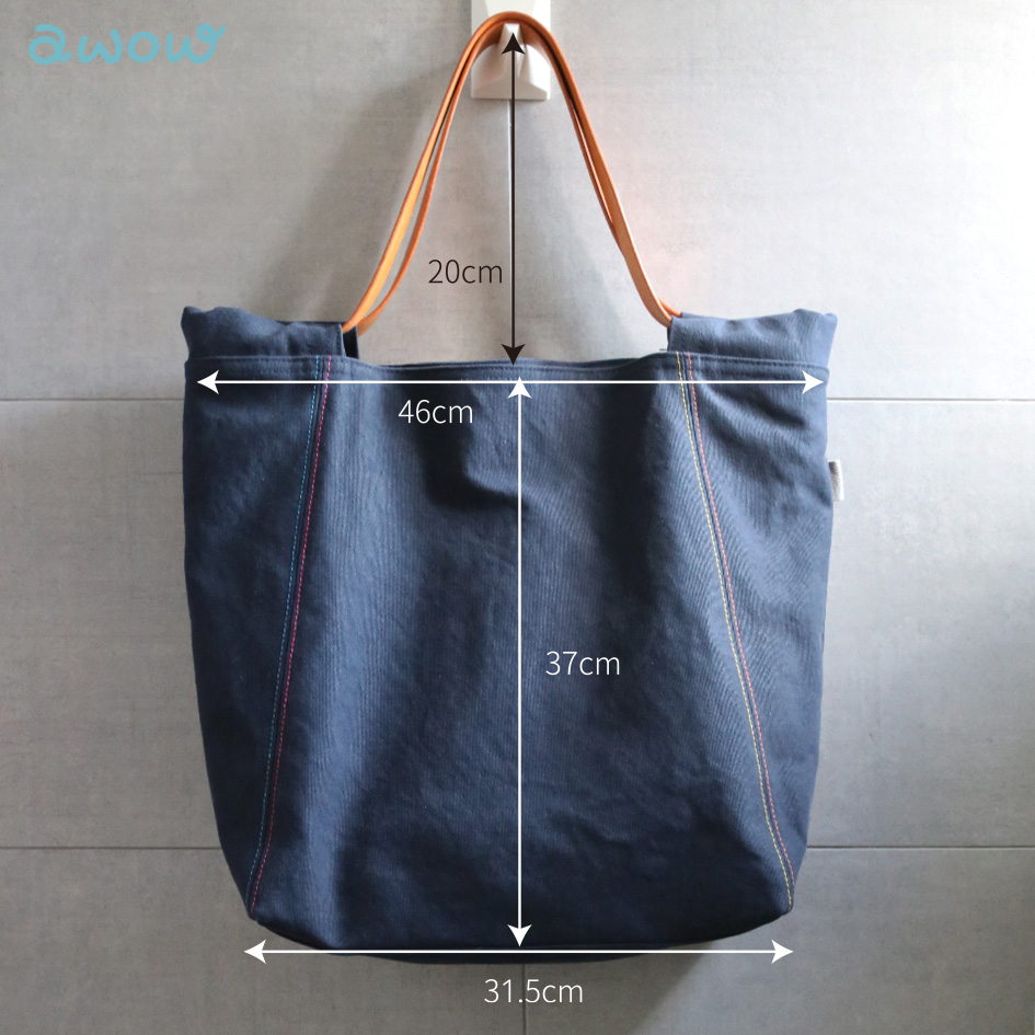 大托特 tote｜手作布包 細節 2
